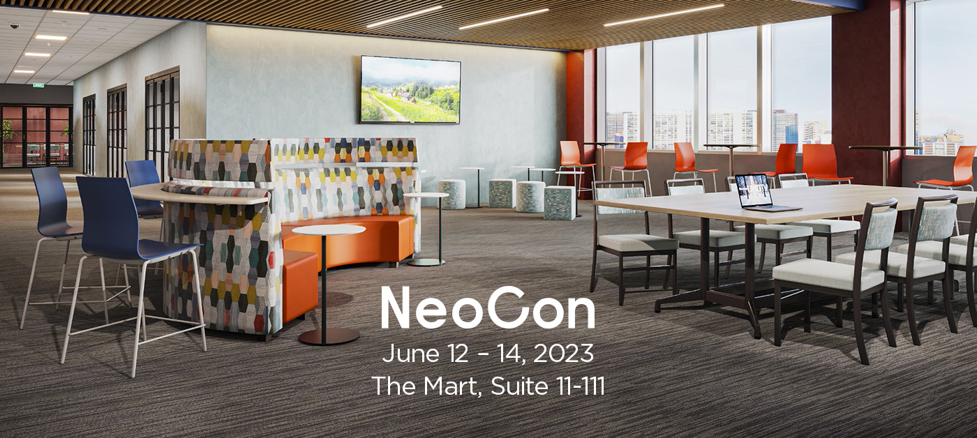 Visit CFGroup and Falcon at Neocon, June 2023 Chicago IL